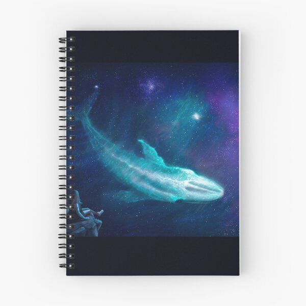 Item preview, Into the Space – Surreal Cosmic Whale designed and sold by Fantasy Illustrations & Fan Art.