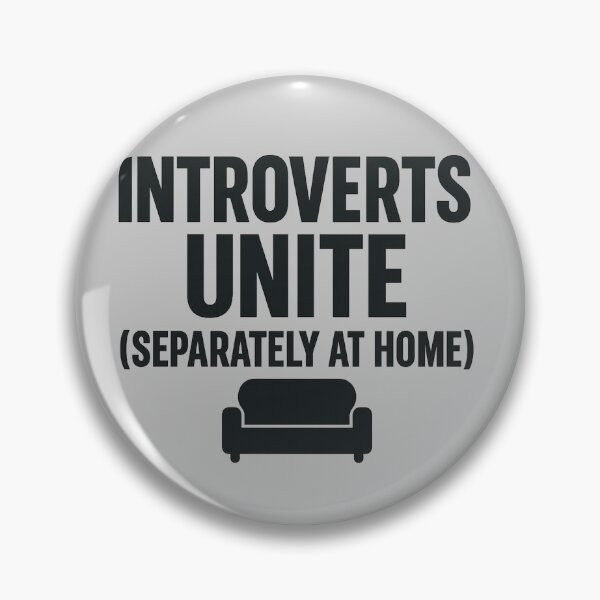 Item preview, Introverts Unite (Separately at Home) – Funny Relatable Shirt designed and sold by MiLaKK.