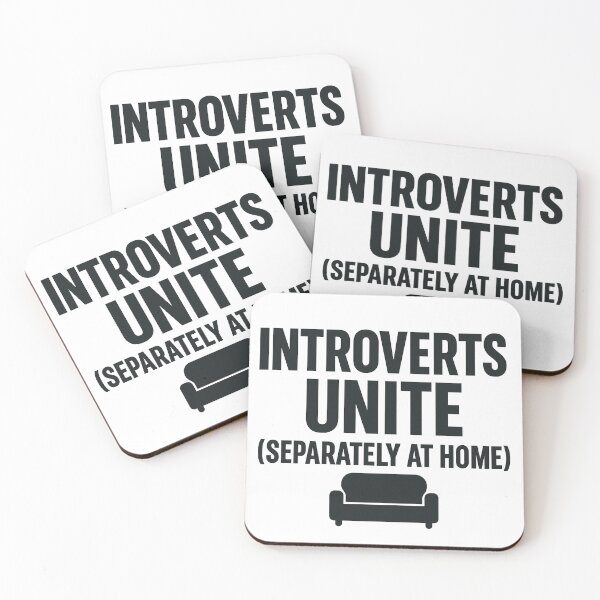 Item preview, Introverts Unite (Separately at Home) – Funny Relatable Shirt designed and sold by MiLaKK.