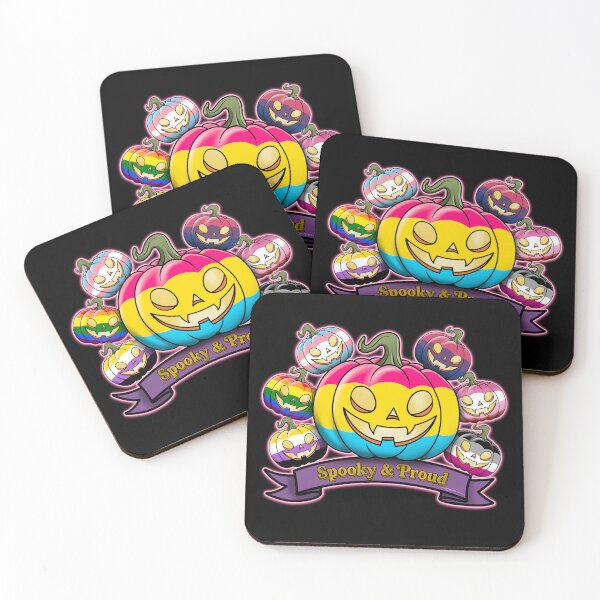 Item preview, Pansexual Pumpkin – Spooky Halloween Pride, Proud & Pan Spooky Edition, Pansexual Queer Halloween designed and sold by Joaquinpop.
