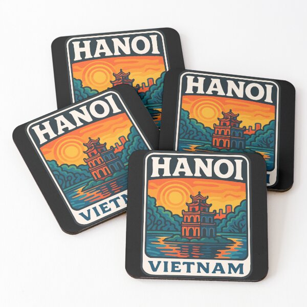 Item preview, Hanoi Vietnam Retro designed and sold by TomFrontierArt.