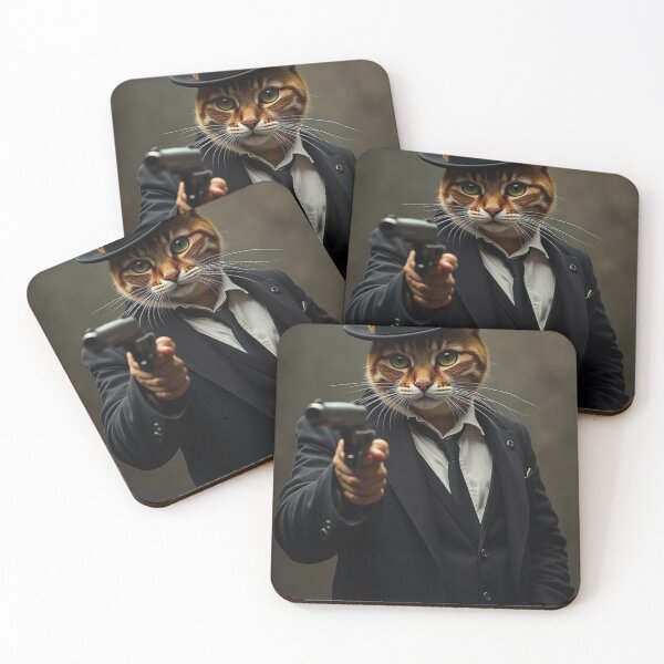 Item preview, Gangster cat designed and sold by YannaJulia.
