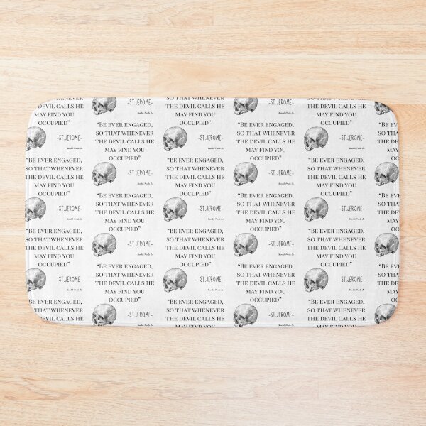 Item preview, Saint Jerome- Be Ever Engaged quote designed and sold by HavilahPrintsCo.