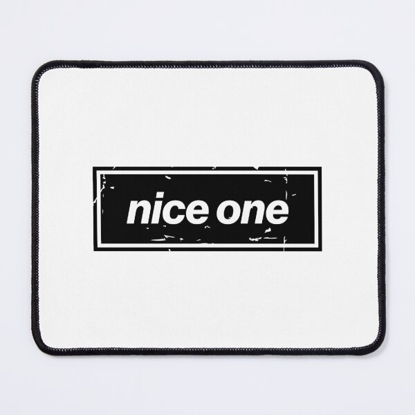 Item preview, Nice One – Black Manchester Manc Slang Oasis Style Britpop designed and sold by Butter Creative.