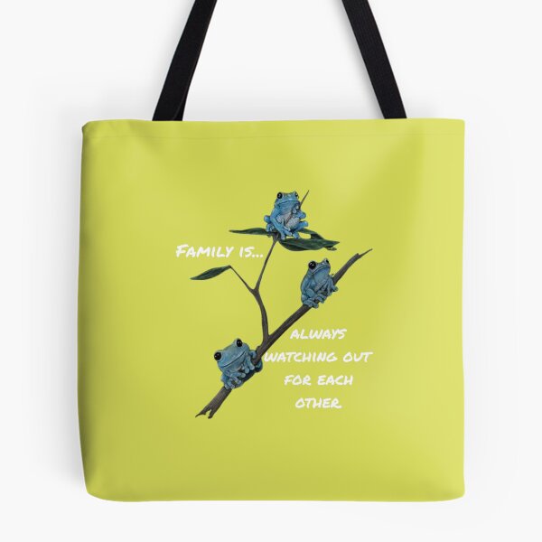 Item preview, Three blue tree frogs designed and sold by OnaleeNicklinArt.