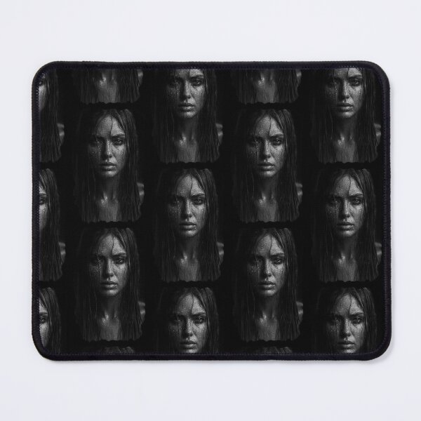 Item preview, AI portrait in black and white designed and sold by Gletschie.