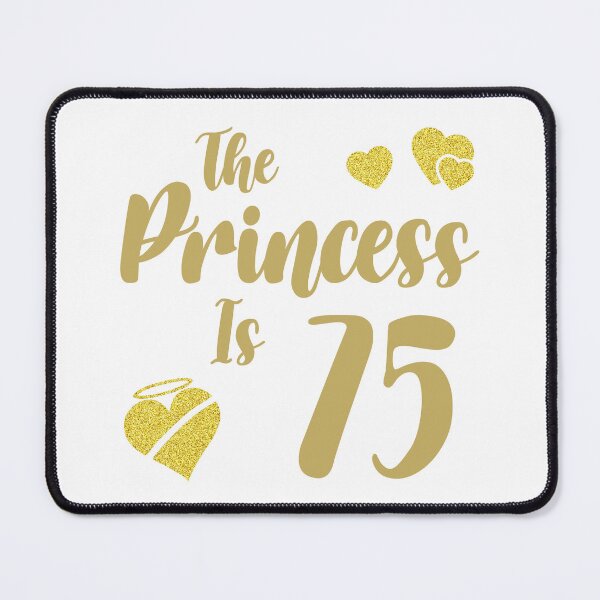 Item preview, Cute 75th Birthday For Women designed and sold by thepixelgarden.