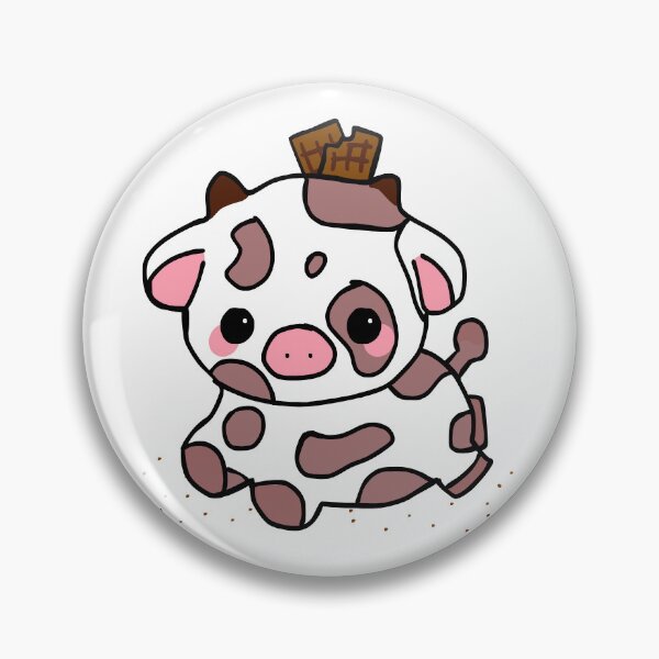 Item preview, cute chocolate chip cow designed and sold by cutiexanimals.