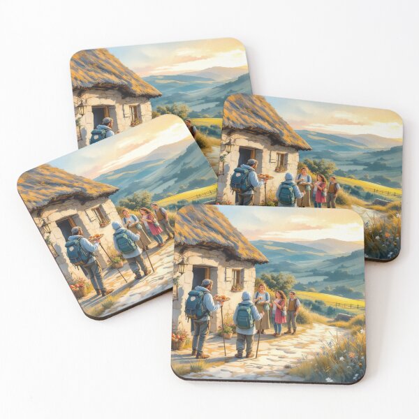 Item preview, On the Way of Saint James, evening stopover designed and sold by jefboutique6150.