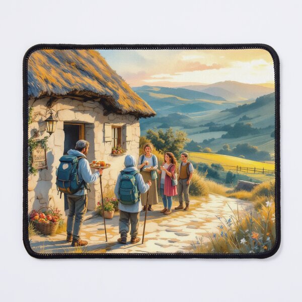 Item preview, On the Way of Saint James, evening stopover designed and sold by jefboutique6150.