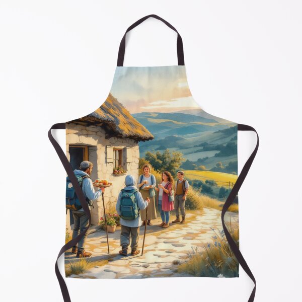 Item preview, On the Way of Saint James, evening stopover designed and sold by jefboutique6150.