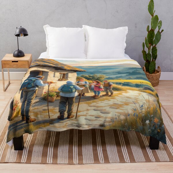 Item preview, On the Way of Saint James, evening stopover designed and sold by jefboutique6150.