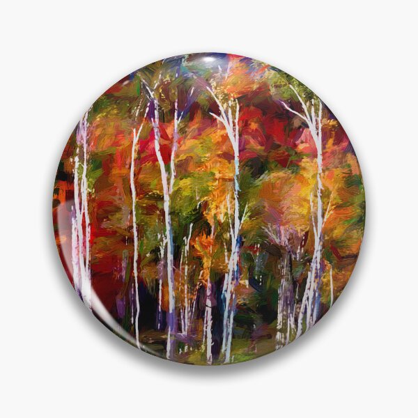 Item preview, Autumn in the Birches Poster designed and sold by Wayne King.