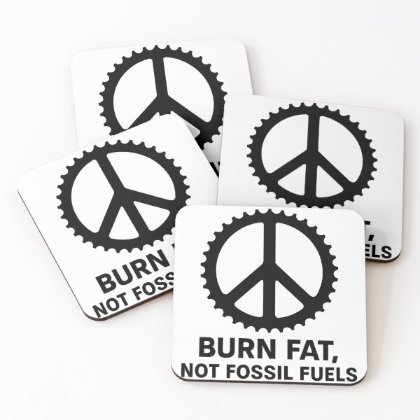Item preview, Burn Fat, Not Fossil Fuels designed and sold by ToyoTees.