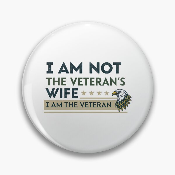 Item preview, I Am The Veteran | Bold Typography Military-Inspired Design designed and sold by VividOrganica.