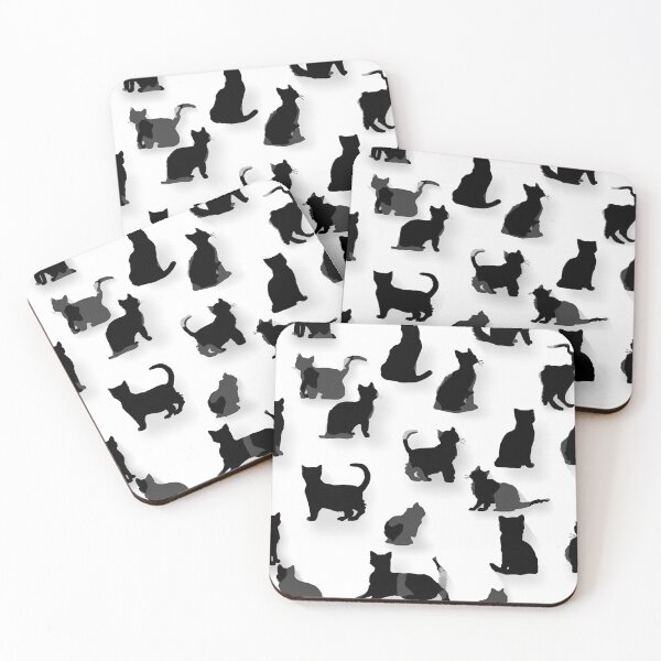 Item preview, Halloween Black Cats designed and sold by PatronesKawai.