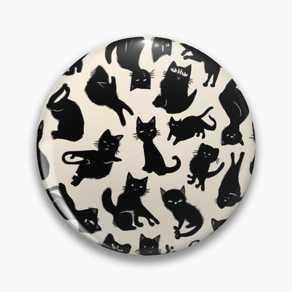 Item preview, Halloween Black Cats designed and sold by PatronesKawai.