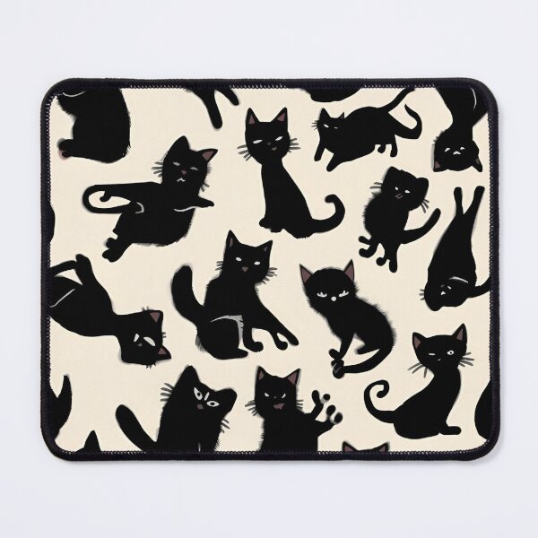 Item preview, Halloween Black Cats designed and sold by PatronesKawai.