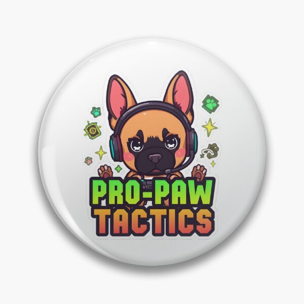 Item preview, Pro-Paw Tactics – Kawaii Belgian Malinois Gamer with Tactical Headset designed and sold by Snackwear Apparel.