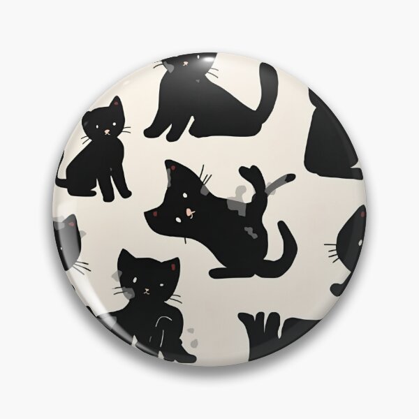 Item preview, Halloween Black Cats designed and sold by PatronesKawai.