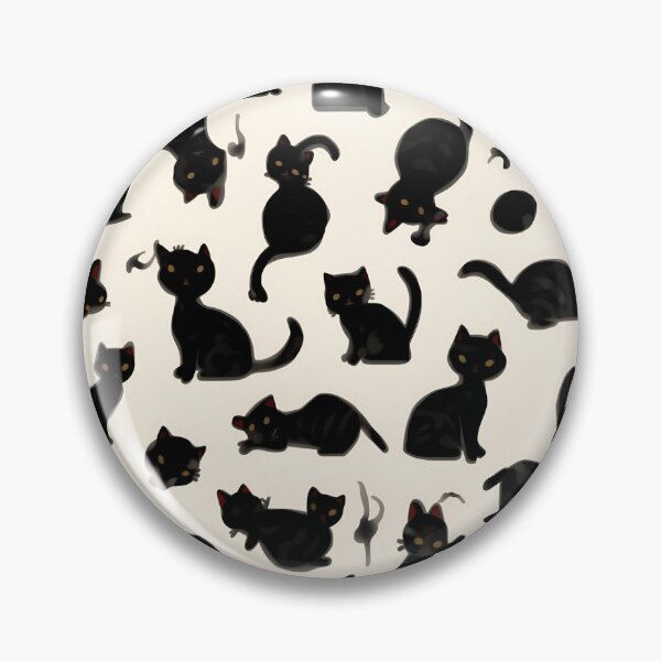 Item preview, Halloween Black Cats designed and sold by PatronesKawai.