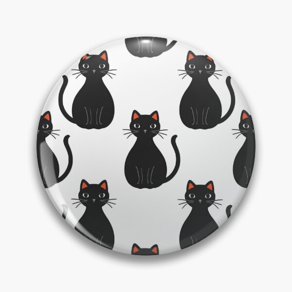 Item preview, Halloween Black Cats designed and sold by PatronesKawai.
