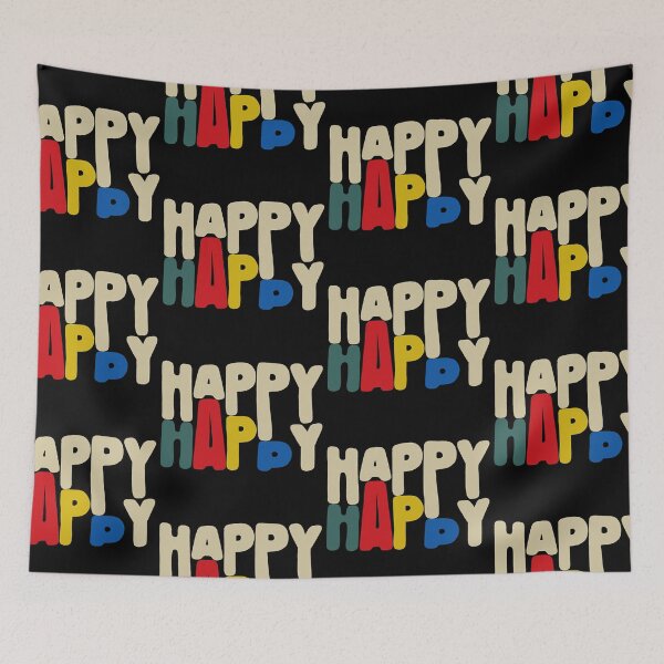 Item preview, Happy by Jin designed and sold by Merch Lachimolala.