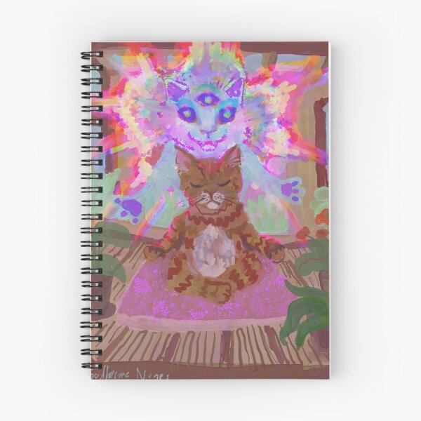 Item preview, cat learns to meditate and can now transcend ego and matter designed and sold by guilhernunes.