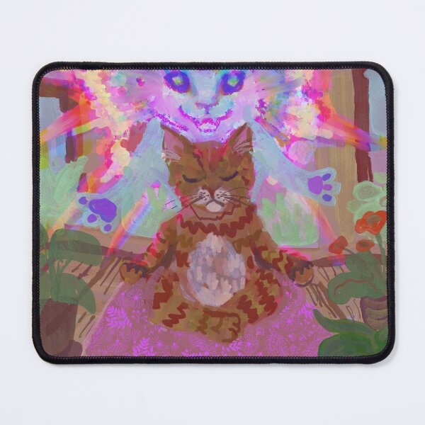 Item preview, cat learns to meditate and can now transcend ego and matter designed and sold by guilhernunes.