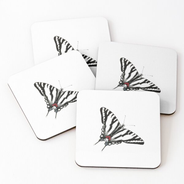 Item preview, Zebra stripe swallowtail butterfly designed and sold by OnaleeNicklinArt.