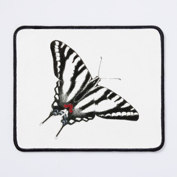 Item preview, Zebra stripe swallowtail butterfly designed and sold by OnaleeNicklinArt.