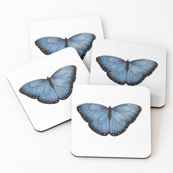 Item preview, Beautiful blue morpho butterfly designed and sold by OnaleeNicklinArt.