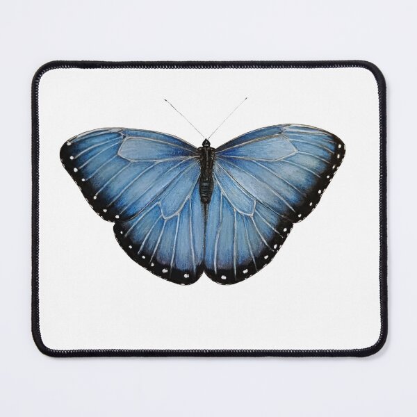 Item preview, Beautiful blue morpho butterfly designed and sold by OnaleeNicklinArt.