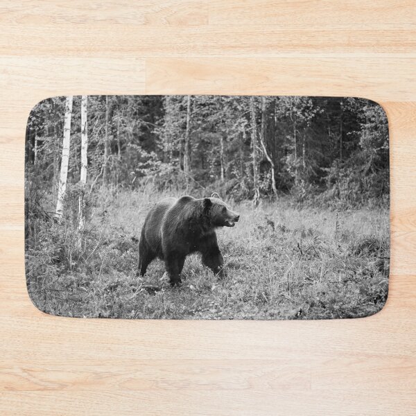 Item preview, King of the forest. Brown bear 2025 bw designed and sold by Jouko Lehto Photography.