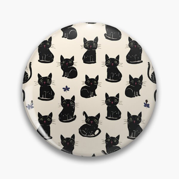 Item preview, Halloween Black Cats designed and sold by PatronesKawai.