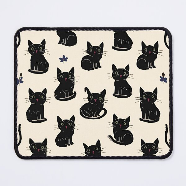 Item preview, Halloween Black Cats designed and sold by PatronesKawai.