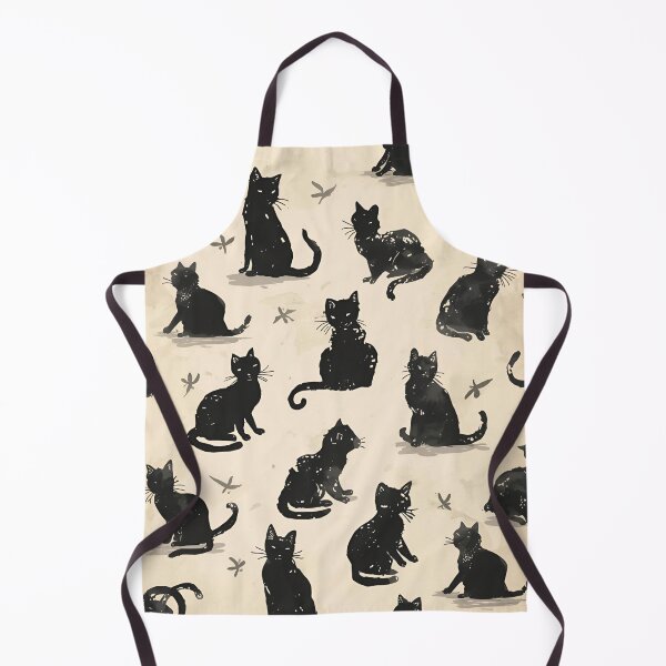 Item preview, Halloween Black Cats designed and sold by PatronesKawai.
