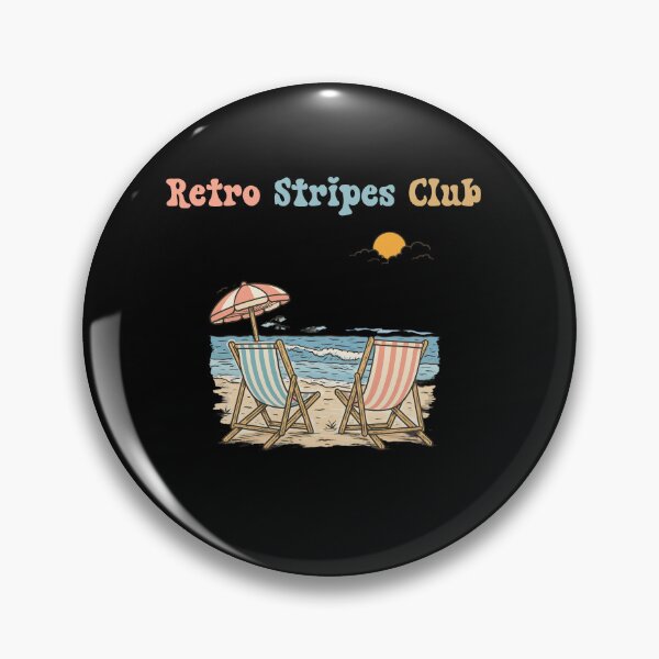 Item preview, Retro Stripes Club – Bold Vintage Pattern designed and sold by Maggiepeshop.