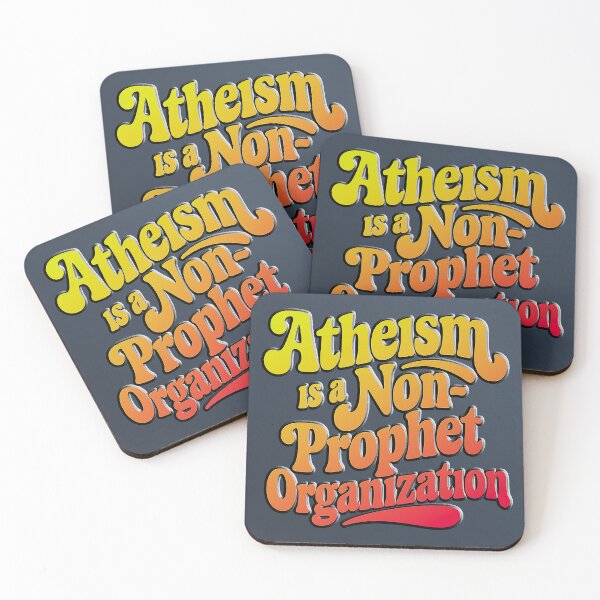 Item preview, Atheism Is a Non-Prophet Organization designed and sold by Nomadic Spirit Studios.