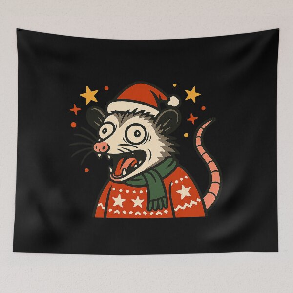 Item preview, Overstimulated But Festive designed and sold by LaughLine Design.