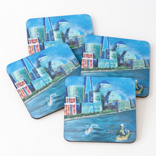 Item preview, MYSWIM Swimming around Manhattan designed and sold by MYSWIM-.