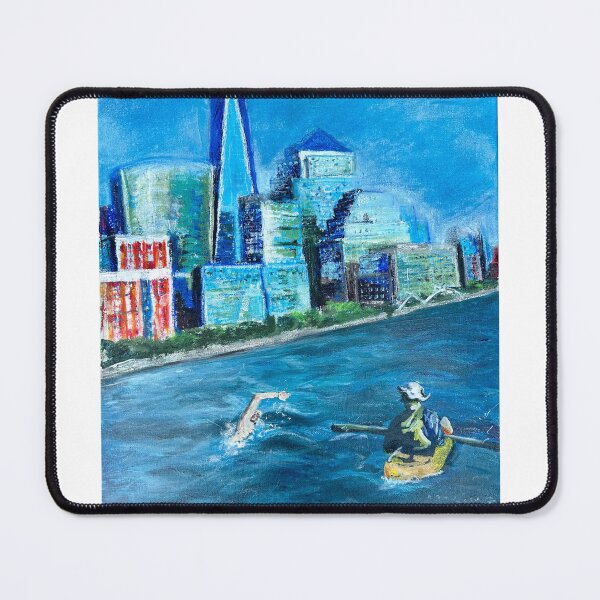 Item preview, MYSWIM Swimming around Manhattan designed and sold by MYSWIM-.