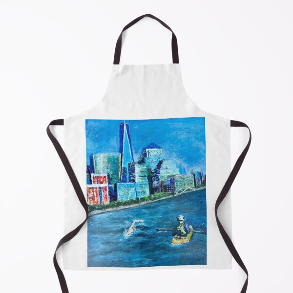 Item preview, MYSWIM Swimming around Manhattan designed and sold by MYSWIM-.