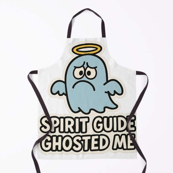 Item preview, Spirit Guide Ghosted Me Funny Sad Ghost 90s Cartoon Sticker designed and sold by ac3iongDcreator.