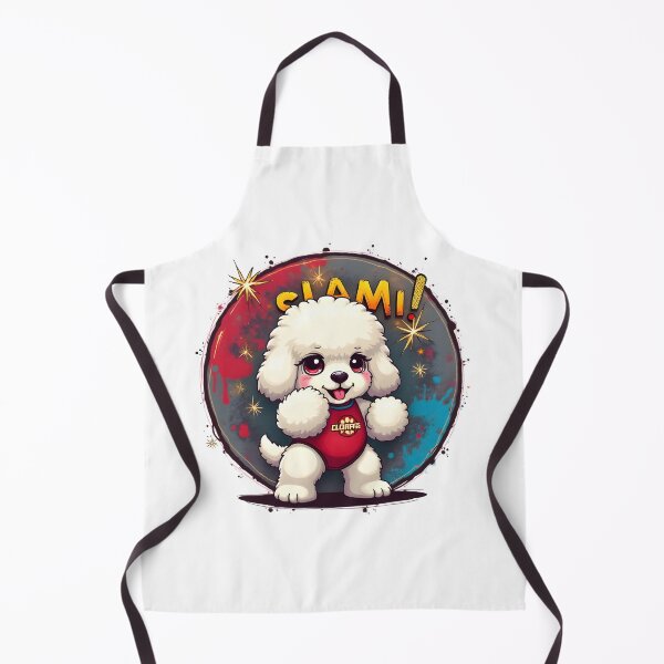 Item preview, Slam – Kawaii Sporty Dog Wrestling Design designed and sold by Snackwear Apparel.