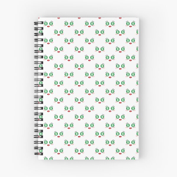 Item preview, Cute kawaii blushing money eyes face pattern designed and sold by BlushyPrint.