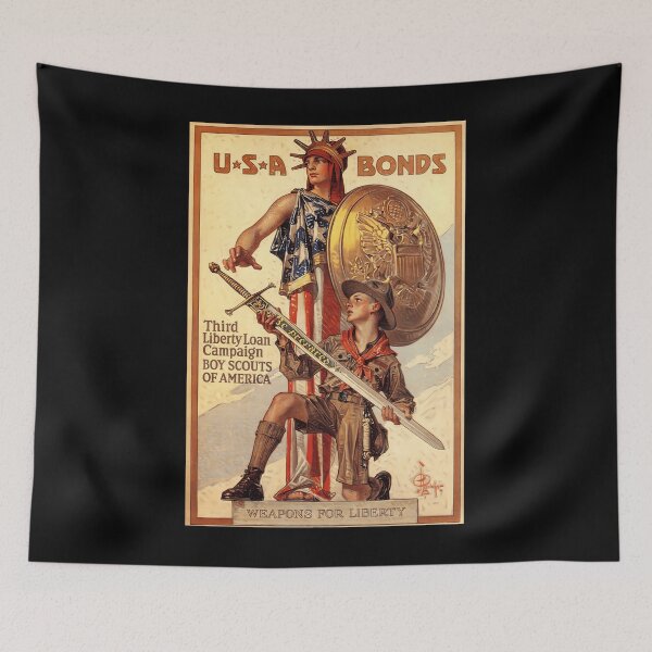 Item preview, Weapons for Liberty USA BONDS Third Liberty Loan Campaign 	 	 designed and sold by uyehpymi49.