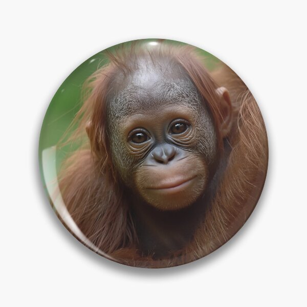 Item preview, Bebé orangután animal lindo mono guardar designed and sold by Express And Amaze.