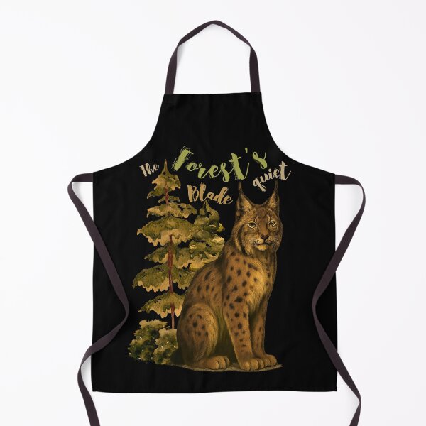 Item preview, Silent Lynx in Autumn Forest Shadows designed and sold by Lia Vina.