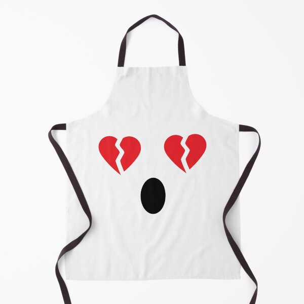 Item preview, Cute kawaii broken heart face designed and sold by BlushyPrint.